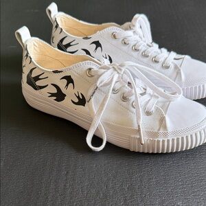 MCQ Swallow canvas sneakers. Worn only 3x!